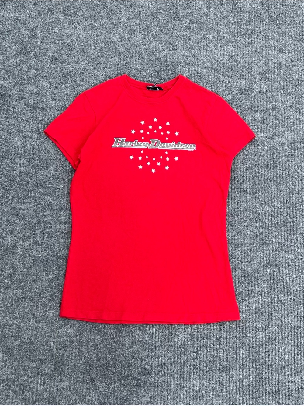 Y2K Harley Davidson Babydoll Tee